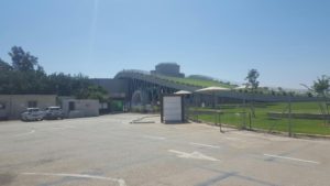 The new visitor center at Hula lake