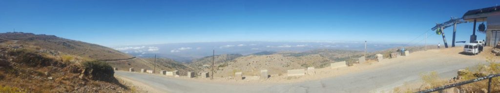 Panorama view from the monument