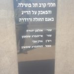 The names of the fallen soldiers of Golan Brigade - Gadot lookout