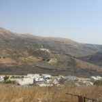  The view from Majdel Shams over the border - Israeli Syrian border