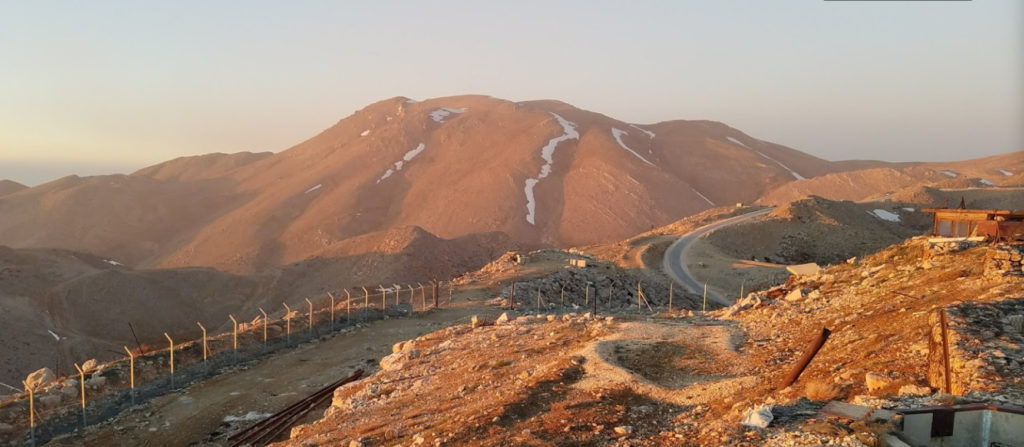 Hermon Summit from the the Israeli Hermon (source: Izzy Barron)