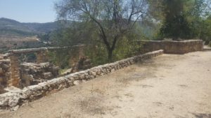 The Sataf village ruins