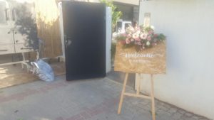 The entrance - Wedding