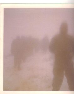 The rescue team to the Hermon Summit, that lost his way in the heavy fog  (Source: Oded Al-Yagon)