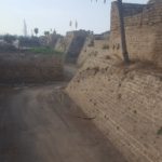 The middle time entrance gate and crusader fortifications - Caesarea