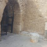 The middle time entrance gate and crusader fortifications - Caesarea