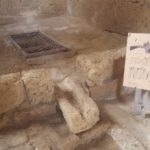 The middle time entrance gate and crusader fortifications - Caesarea