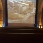 The movie of the building of Caesarea by Herod the great in the visitors center with the Drama of his life.