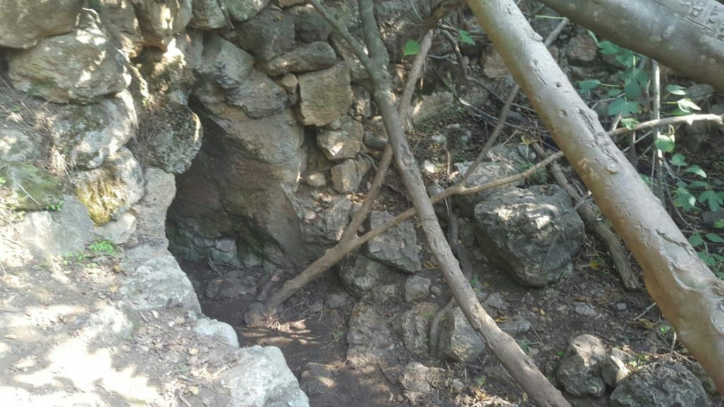 Ein Tanur ("Oven Spring") 10 m grotto. A short walk on the cold water.