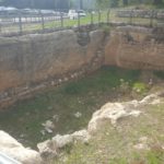 Reserve pool - 6.5*12.5m big, from Byzantine Empire time. The walls built from big stones and smaller ones between them an mortar. During this time, many pools were built. - Hanut