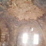 The old Arab house near Ein Mata, the roofs were rib vault - look on the thickness of it. The building is from crusades time and named Salvatio and was maned by . The main building was a church and the rest are farm houses.