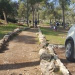 The Caeser trail - an 4km hiking trail along a road built for on Hadrian on 130BC, from Ashkelon to Jerusalem.