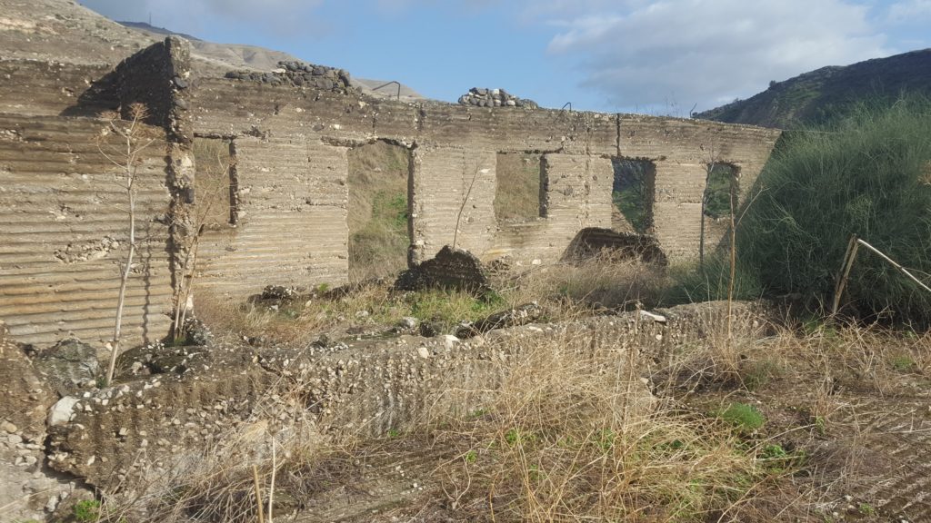 Climbing to the hill with the old un-reinforced building, from here we can see the...