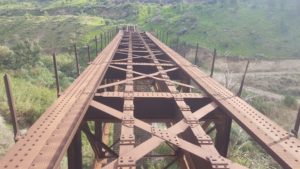 The top of the Eastern trestle