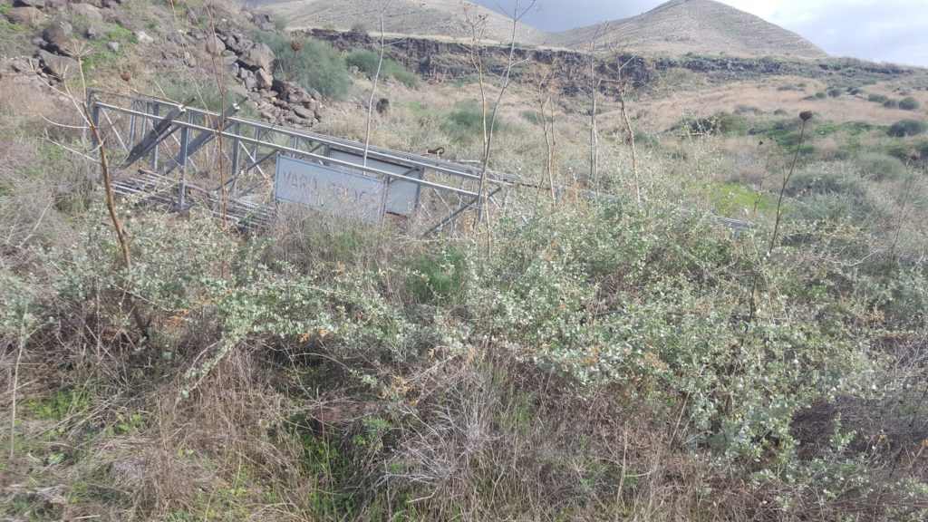 Vardi bridge, over the name of water engineer Yaakov Vardi which was the cheif water engineer of Tahal (Israel Water Design Company). - Israel-Jordan water share