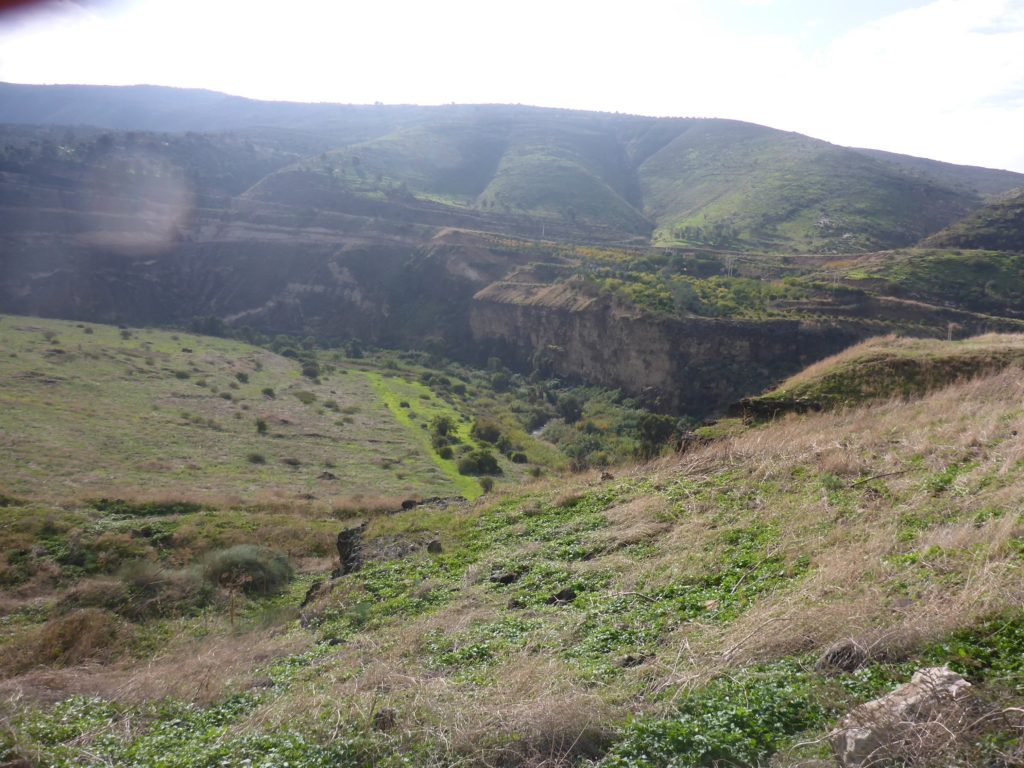 Here is the Yarmouk river!