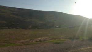 The aqueduct of the hot springs - Hamam El-Maliach