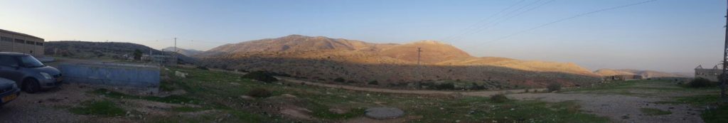 Mount Bezeq Ridge South of the base, On its Eastern edge sits Burj El-Maliach