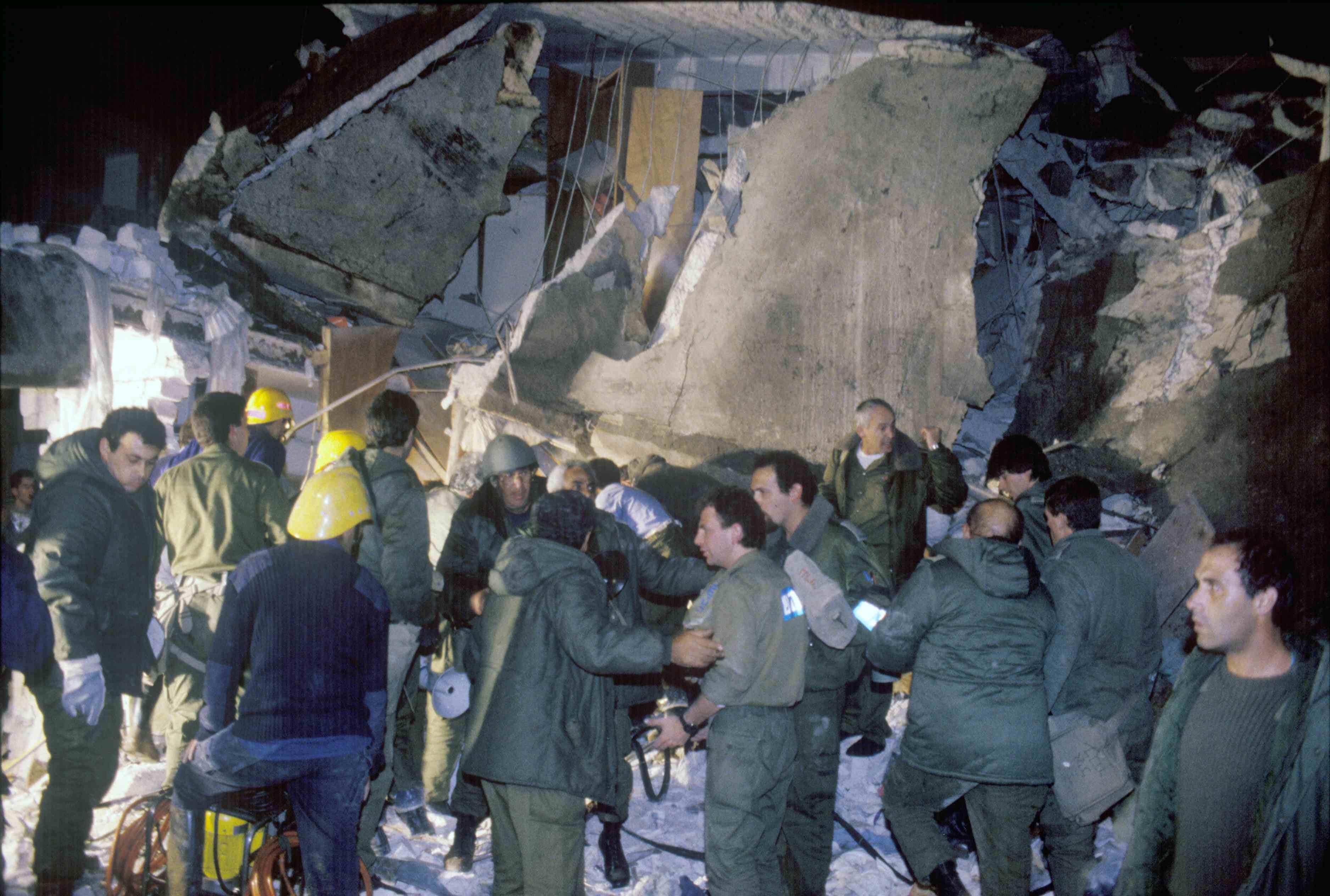 uildings in Israel hit by Scud missiles during the Gulf war in Tel-Aviv and Ramat Gan  (Source: Wikipedia and IDF Archive) - Gulf War