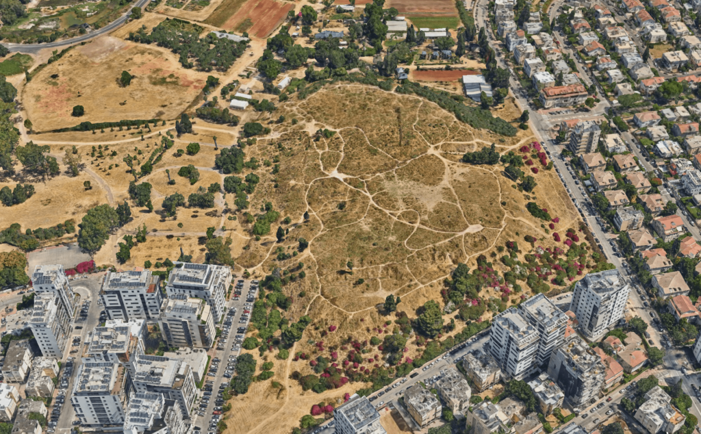 A look from south with Ramat Gan new TAMA buildings