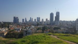 Bnei Barak industrial area towers.  - Napoleon's Hill