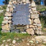 A memorial to IAF pilot who died in their airplane crash in this place