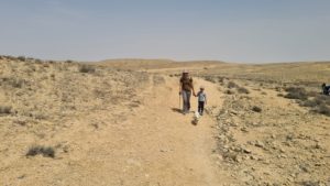 Keep walking in the desert