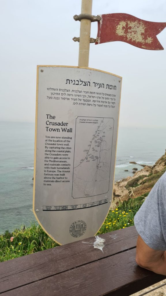 The Crusader town wall - Apollonia