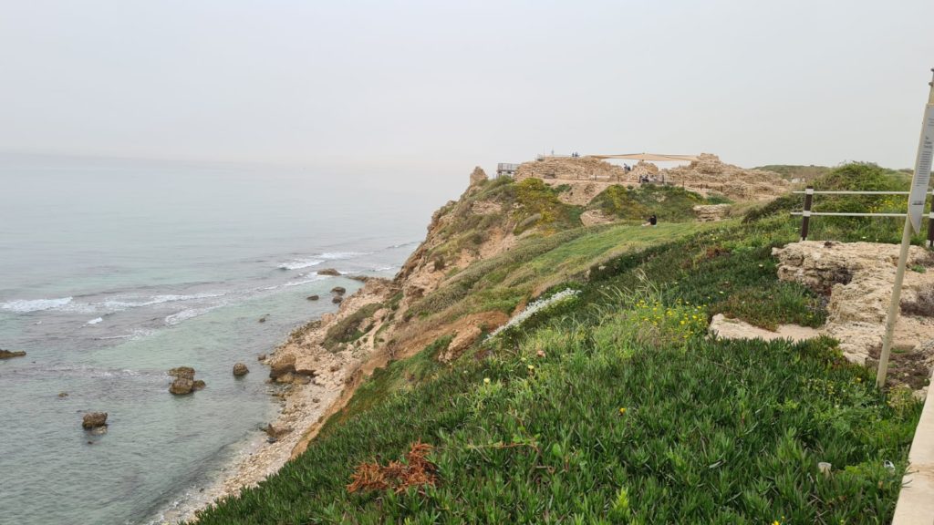 The Crusader town wall - Apollonia