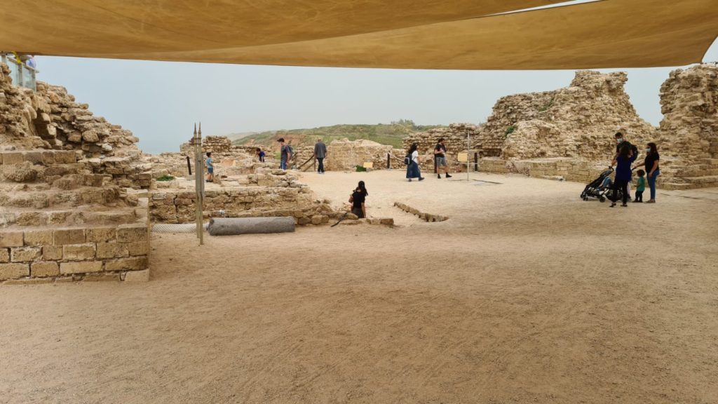 The fortress yard. The fortress was called Arsour. - Apollonia