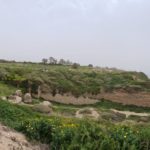 The outer fortification. On the left pic, you can see the foundation of the bridge led to the fortress.