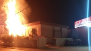 Synagogue on fire in Lod - Civil war?
