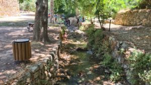 And the artificial stream with more water - En Hemed