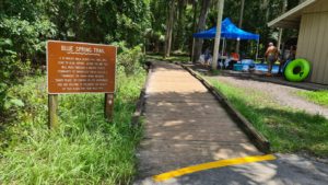 Blue spring trail