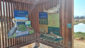 The animals in Bair Island sign