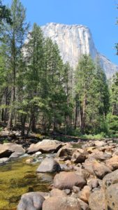 Merced river below El Capitan