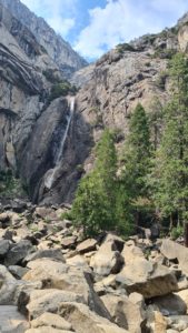 Lower Yosemite waterfall