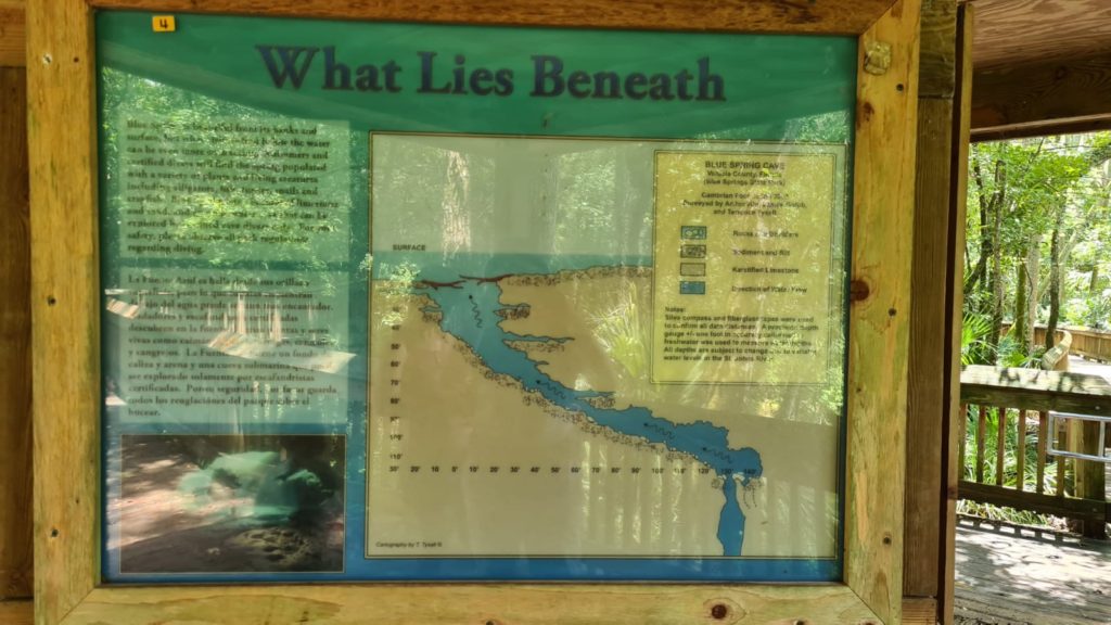 What lies beneath, Spring cleaning, Every drop counts - Sign - Blue Spring