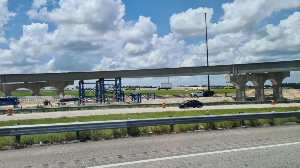Steel road bridges. Most the bridges here, and almost all those in Israel are made of concrete. This is why looking on the construction of those is new for me. - American construction