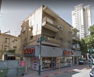 The dangerous building in Ramat Gan