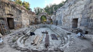 Second biggest pool im the roman complex