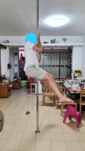 tried it a bit, but I don't think I will be on top 5 Olympic, at least I did not fell down from it... - pile dance
