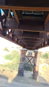 Closer look - Ofakim railway bridge