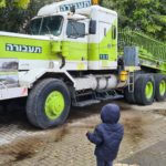 Autocar DC66 (1984) - the truck was produced by Autocar cooperating with the IDF to create trak transformer. It did not fit its design and purchased by Taavura and was upgraded with  120,000 LBS Clarck back axis to stand the heaviest delivery in Israel for 35 years: Missile ship, 350 ton Liheber crane (with 2 additional trucks), 310 ton turbine to Gezer power plant, 400 ton turbine to Tzafit power planet, 750 ton ship, 359 ton transformer.