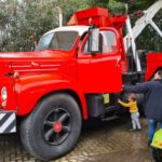 Mack B 61 SX (1965) - During the 1950's and 1960's the main truck on Israel roads were Mack and Autocar trucks. There were around 450 trucks from Mack B series in Israel cooperatives and in infrastructure missions. Truck and Transport Museum