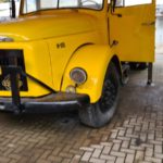 Volvo N86 (1971) - A reliable truck, that was proffered by the municipal sanitary departments over the Leyland that was installed in Israel. The monopoly of car producers in Israel had limited the import of this truck. Truck and Transport Museum