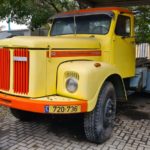 Sacania Vabis LS 110 (1970) - Rare version of the familiar Sacania truck with double back axis. -  Truck and Transport Museum