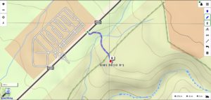The trail route - Ein-Nashut