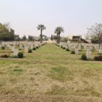 We parked our car on the British Beer Sheva War cemetery