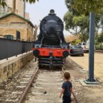 Steam Engine - used by both the Ottoman (who cut down many of Israel natural forests to fuel it) the and British. On 1956 Israel railway reopened the line to Beer Sheba, but it ended in a different station, northern to this one. On 1959 the use of steam engine on Israel railways ended.